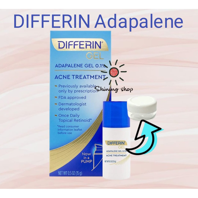 Jual Obat Jerawat Diferin Differin Adapalene Adapalen Gel 0.1 Acne
