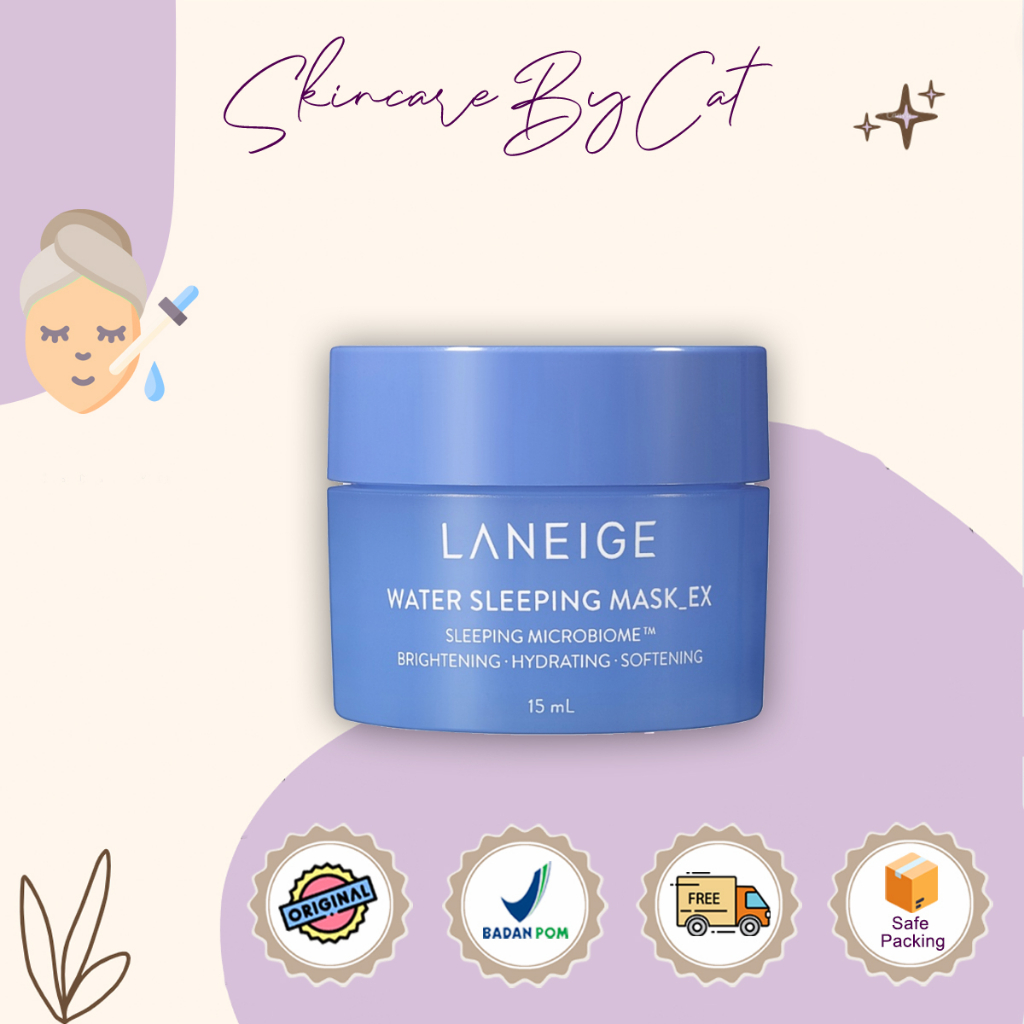 Jual LANEIGE WATER SLEEPING MASK 100 ORIGINAL skincarebycat Shopee