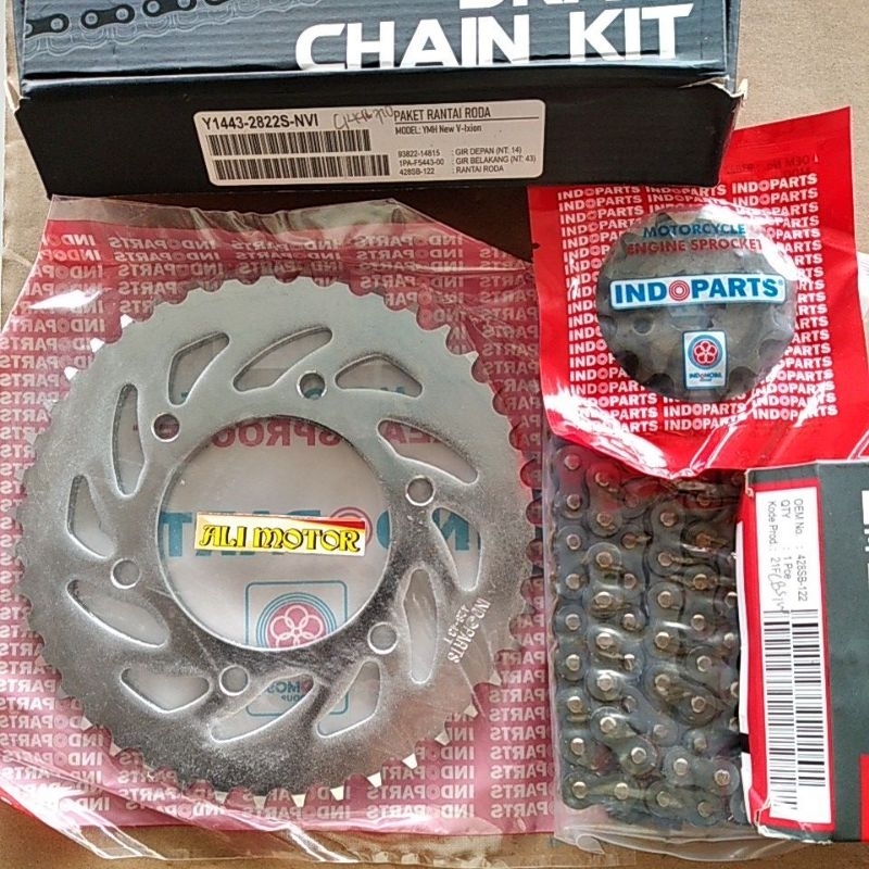 Jual Gir set gear paket vixion new Y14432822SNVl ori INDOPARTS Shopee Indonesia
