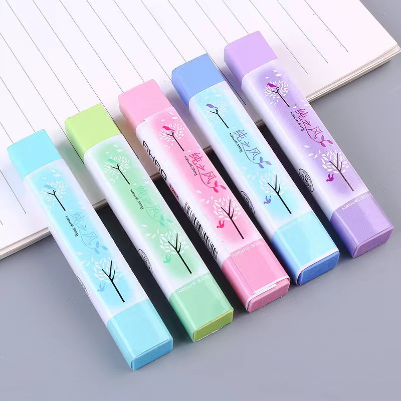 Jual [FS] Candy Eraser Penghapus Pensil Panjang Warna Pastel Shopee