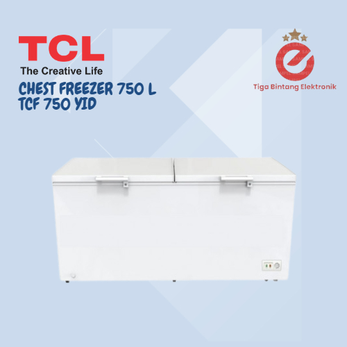 Jual Chest Freezer TCL TCF 750 YID (750YID) Shopee Indonesia