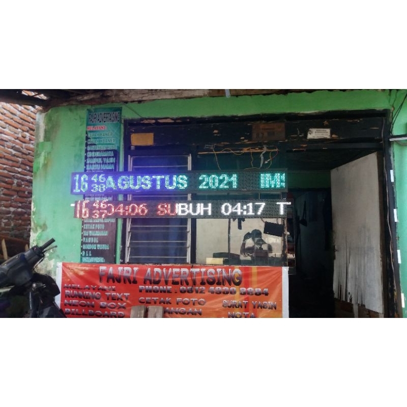 Jual jam digital waktu sholat otomatis Shopee Indonesia