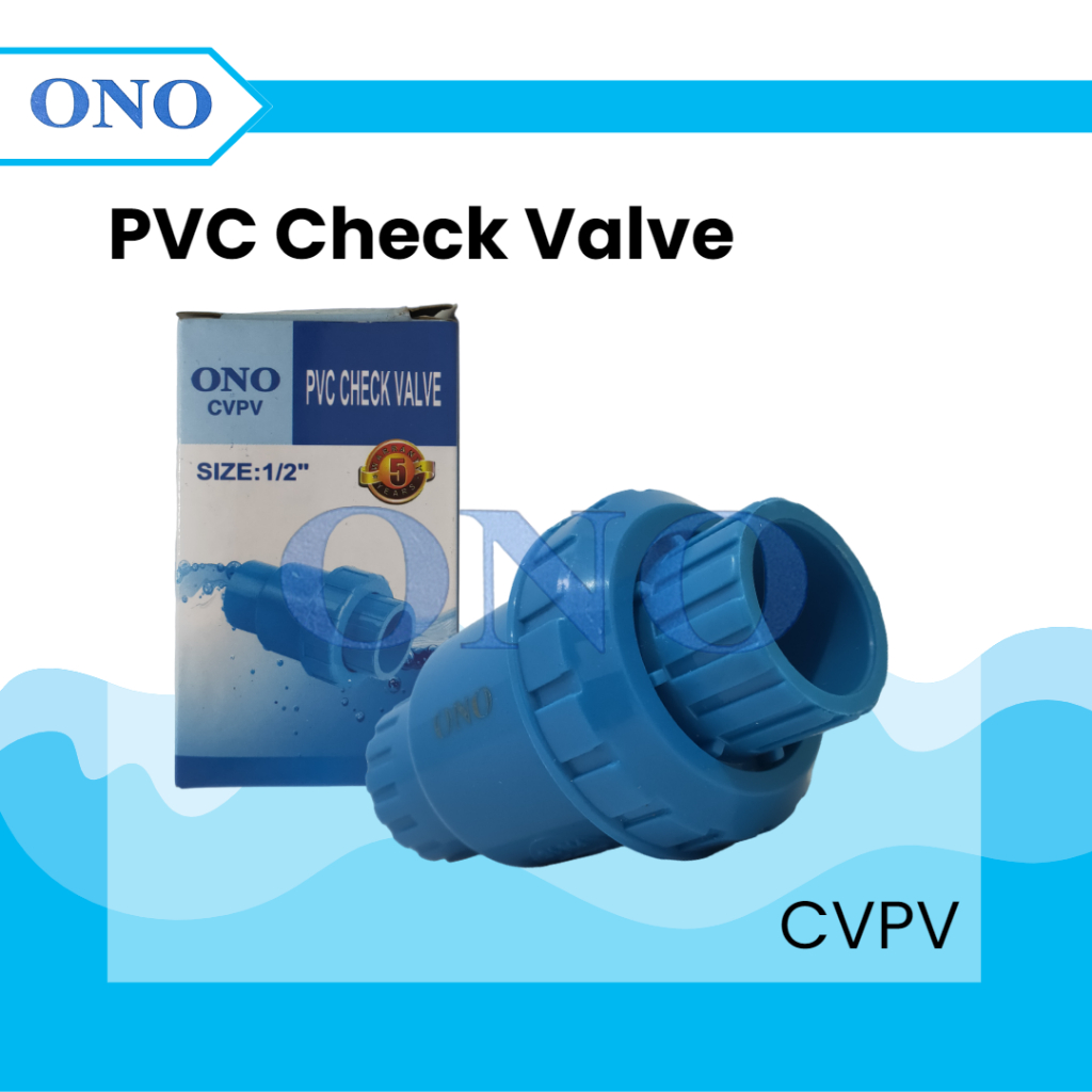 Jual Check Valve PVC \ Klep Tengah CVPV ONO Shopee Indonesia