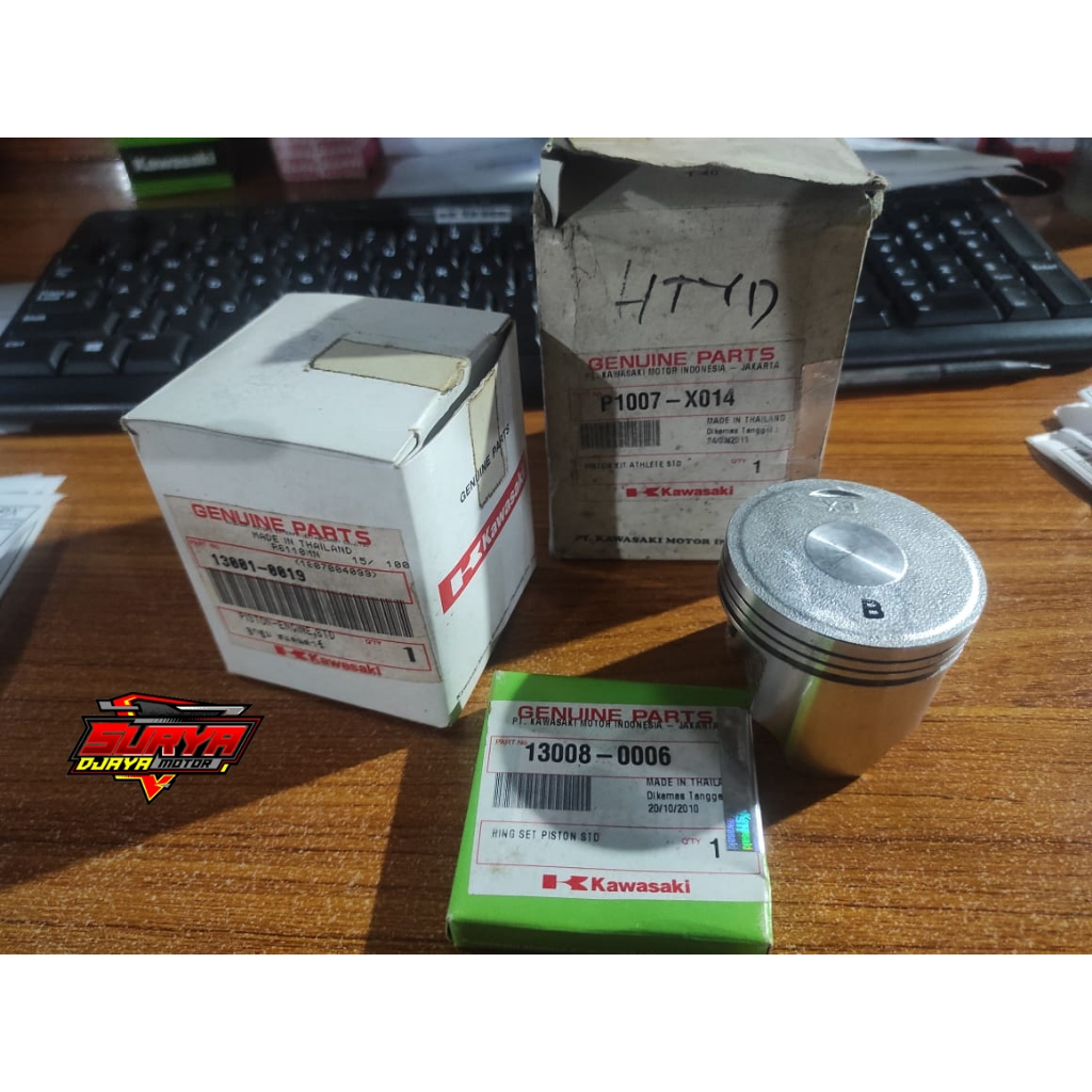 Jual piston Kit Athlete OS Standar/50/100 piston kit seher dan ring