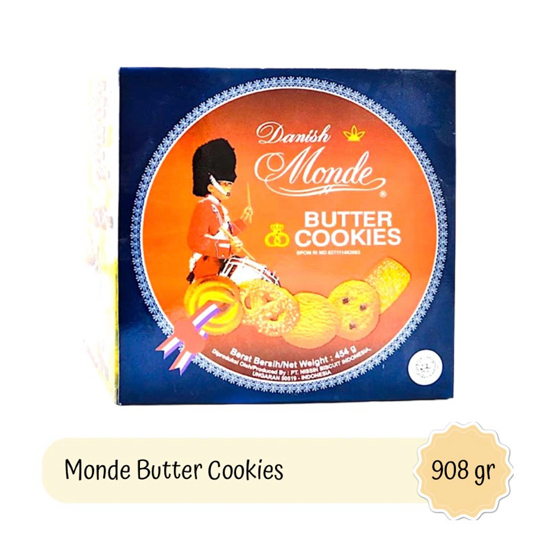 Jual Monde Butter Cookies (908 gr) Shopee Indonesia