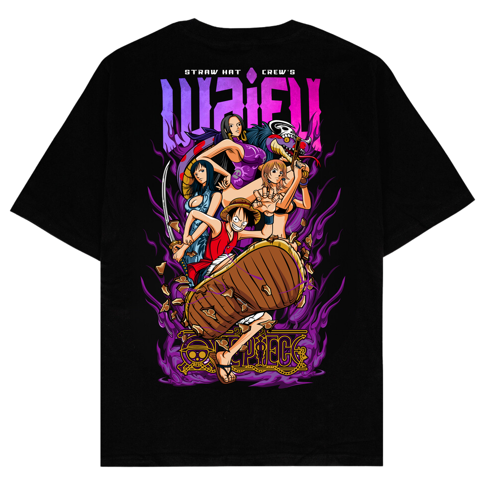 Jual Kaos One Piece Straw Hats Crew Waifu Nico Robin Boa Hancock Nami