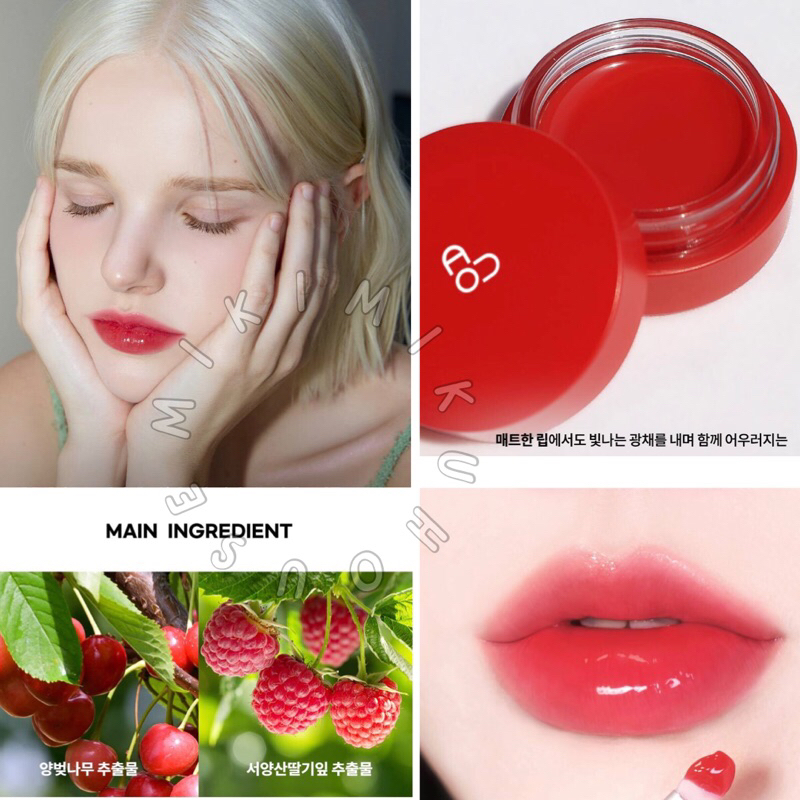 Jual READY STOCK BLACKPINK LISA JENNIE AOU GLOWY TINT BALM MULBERRY