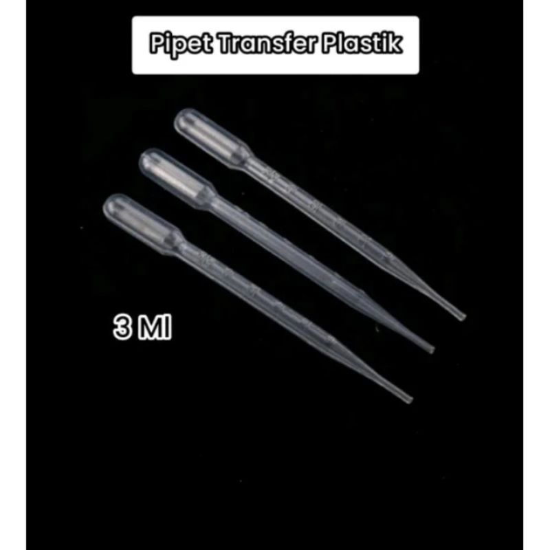 Jual Pipet tetes ukuran 3 ML/ pipet tetes plastik Shopee Indonesia