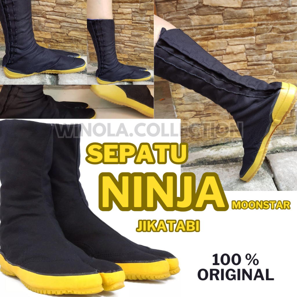 Jual Sepatu Ninja Jikatabi Moonstar ORIGINAL 100 (Sepatu Ninja, Sepatu