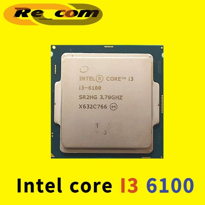 Jual PROCESSOR INTEL CORE i3 6100 GARANSI 1 TAHUN / 1 BULAN Shopee