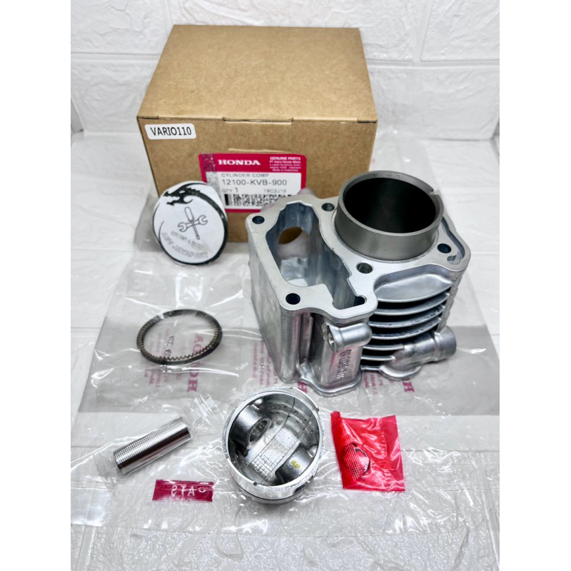 Jual Blok Seher komplit Piston Vario 110 old,110cbs,vario 110 Techno