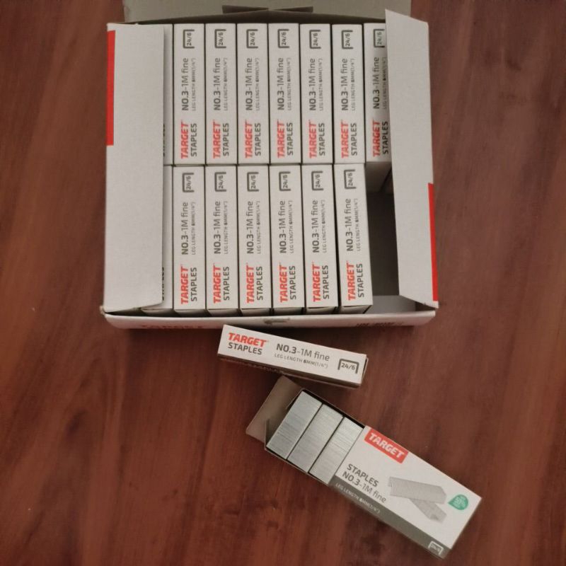 Jual Isi Staples Target No 3 24/6 Shopee Indonesia