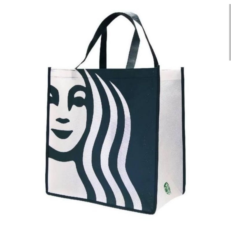 Jual merchandise bag starbucks tote bag starbucks Shopee Indonesia