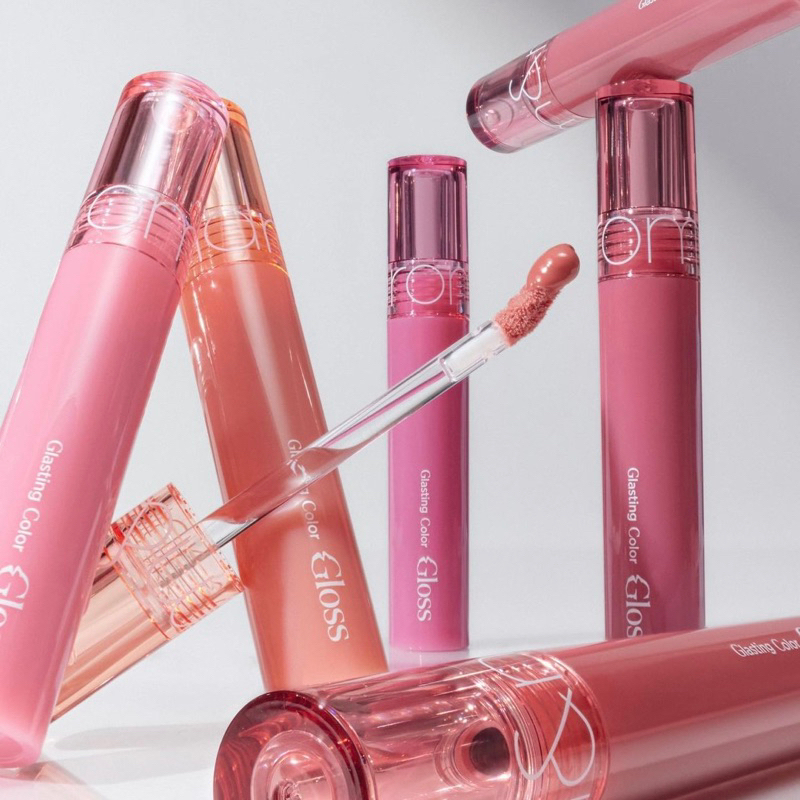 Jual ROMAND Glasting Color Lip Gloss / Moisturizing Mirror Lip Gloss Shopee Indonesia
