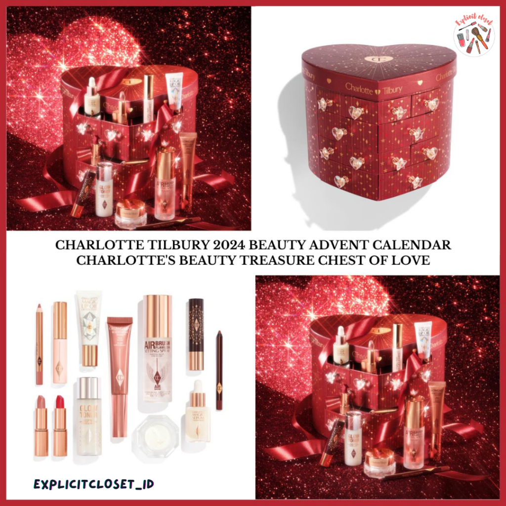 Jual CHARLOTTE TILBURY Charlotte's Beauty Treasure Chest of Love Advent