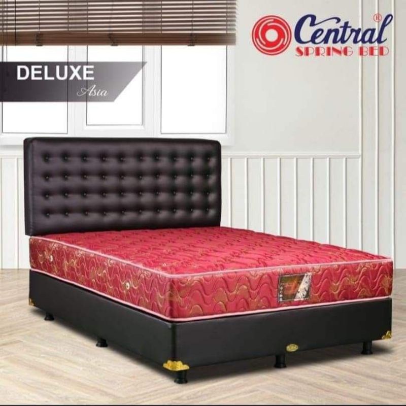Jual Springbed CENTRAL Deluxe Ukuran 140 160 180 200 Matras Pillowtop