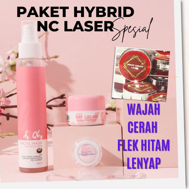 Jual Paket hybrid Dr Qky plus Night Cream laser/flek hitam bandel/flek hitam tebal/cream flek