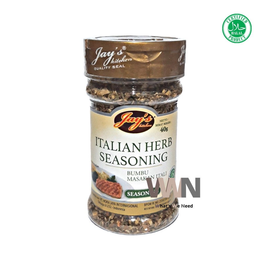 Jual Jay's Italian Herbs Seasoning 40gr Bumbu Masakan Itali Shopee