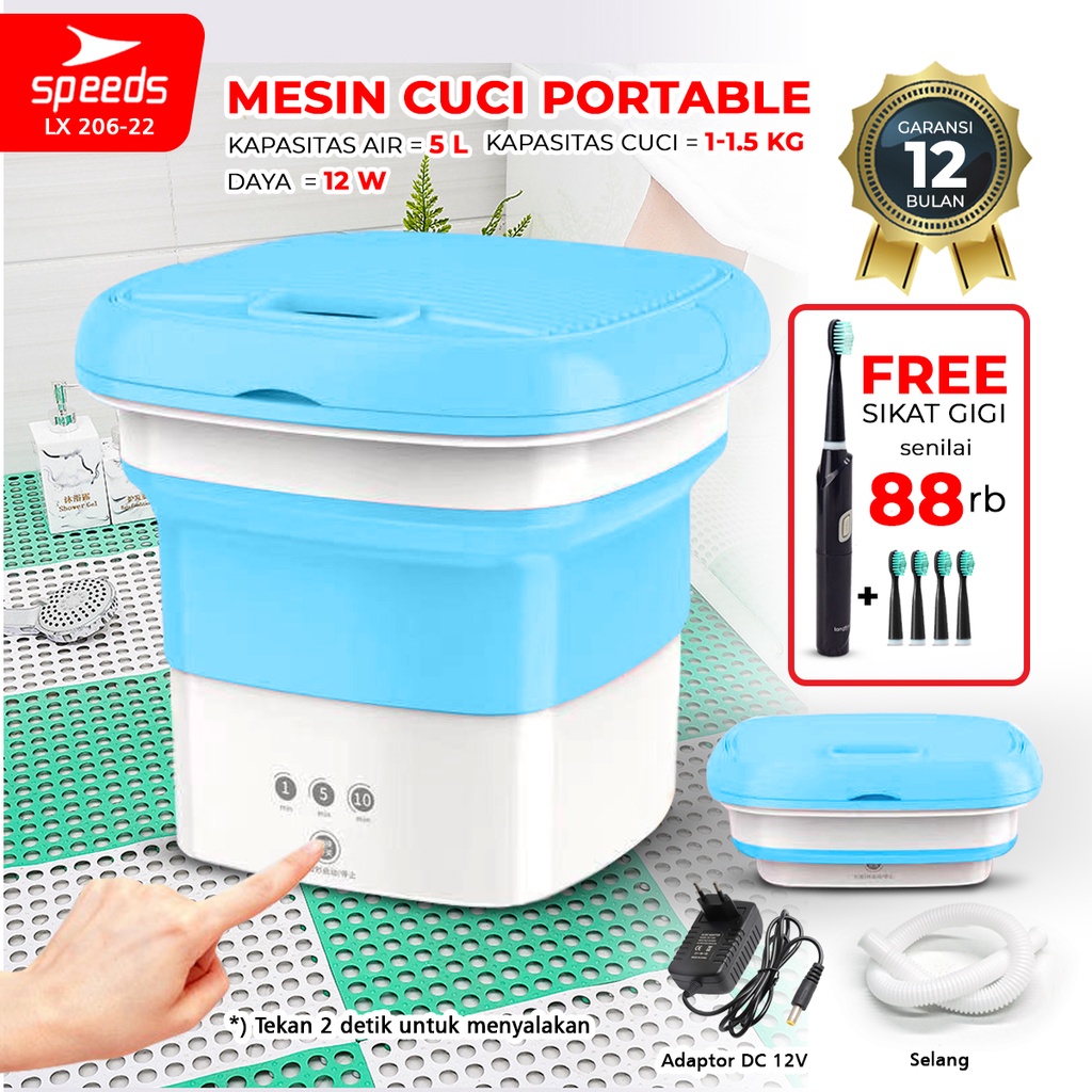 Jual SPEEDS Mesin Cuci Mini Mesin Cuci Portable Low Watt Pengering