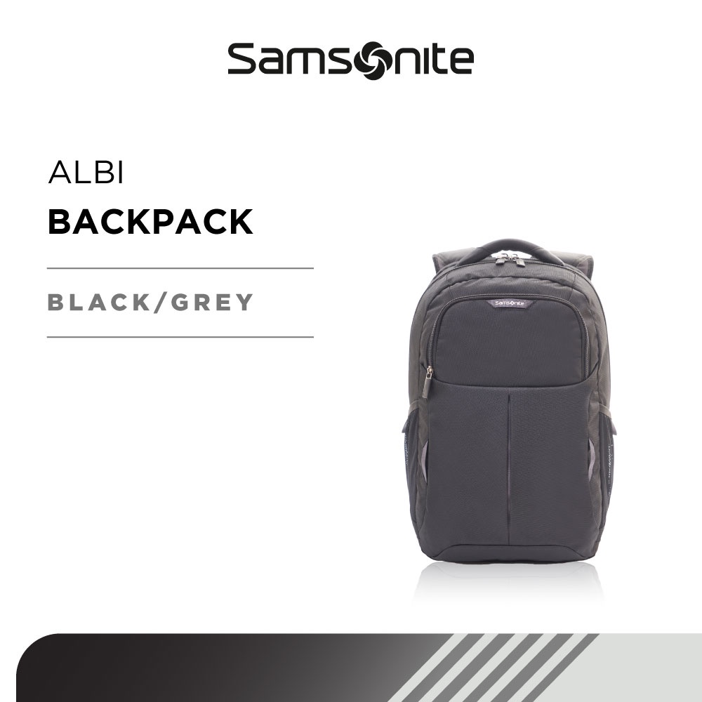 Jual Samsonite Albi LP Backpack N5 Black/Grey Shopee Indonesia