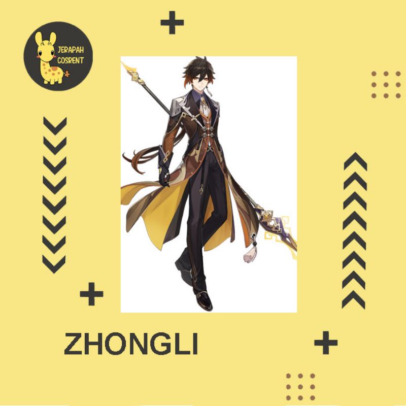 Jual (RENTAL) Cosplay* Zhongli Genshin Impact Shopee Indonesia