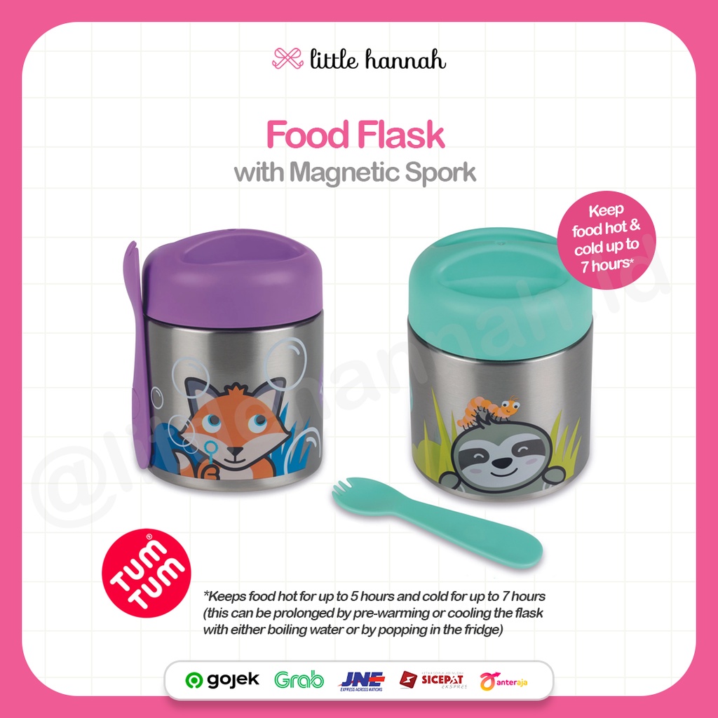 Jual TUMTUM Thermal Food Flask / Food Jar Termos Makanan Tahan Panas