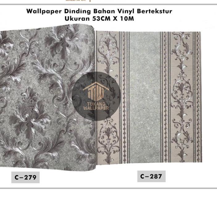 Jual Depan [3D PREMIUM] WALLPAPER DINDING VINYL KLASIK ELEGANT