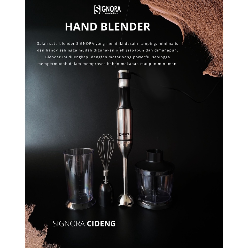Jual HAND BLENDER SIGNORA Shopee Indonesia