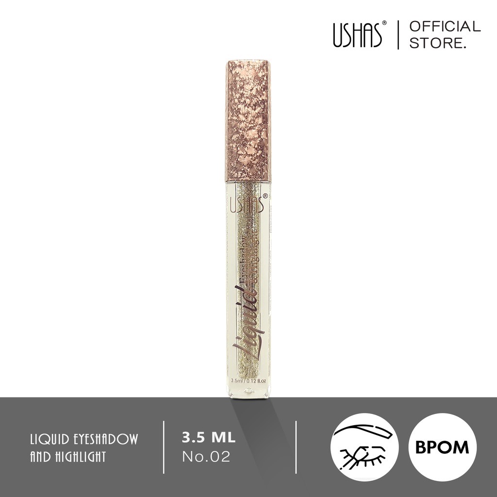 Jual USHAS LG1930 LIQUID EYESHADOW AND HIGHLIGHT 3.5 ML (KOSMETIK HIGHLIGHTER DAN PEWARNA MATA