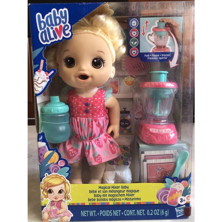 Jual HASBRO, Baby Alive Magical Mixer Baby Doll Tropical Treat
