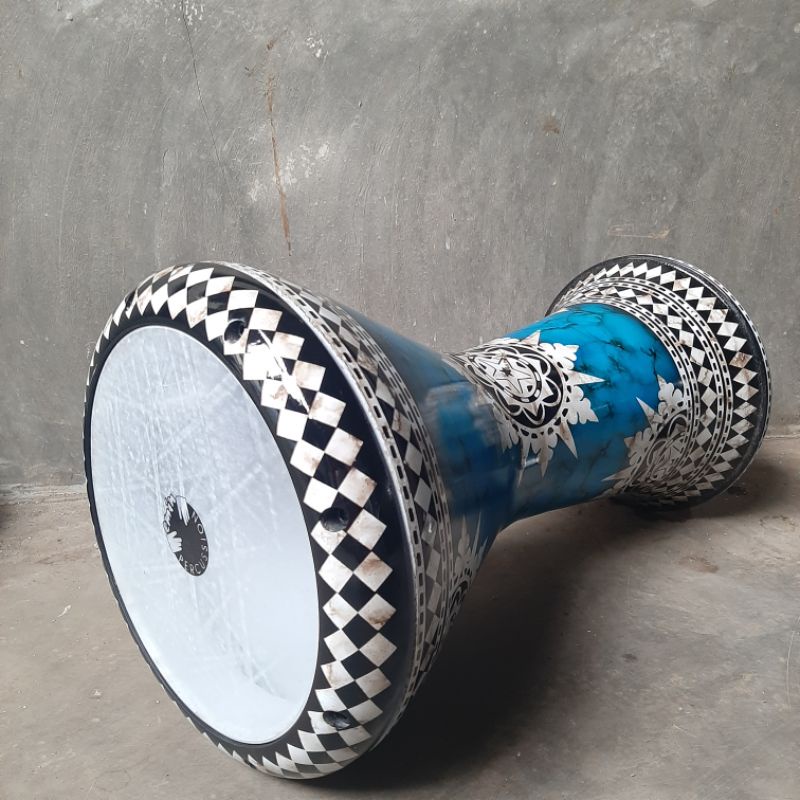Jual DARBUKA SOMBATY MIKA EMIN 9 INCH MOTIV MESIR GRATIS ONGKIR