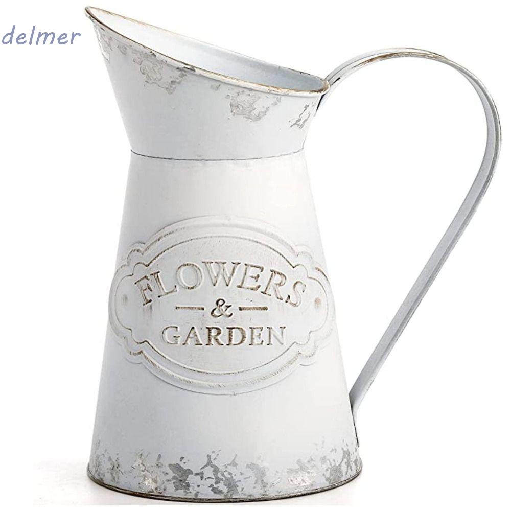 Jual Delmer Vas Duckbill Besi, Besi Putih Susu Art Retro Coffee Pot