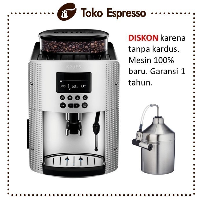 Jual KRUPS Automatic Bean to Cup Espresso Coffee Maker EA8160 Black