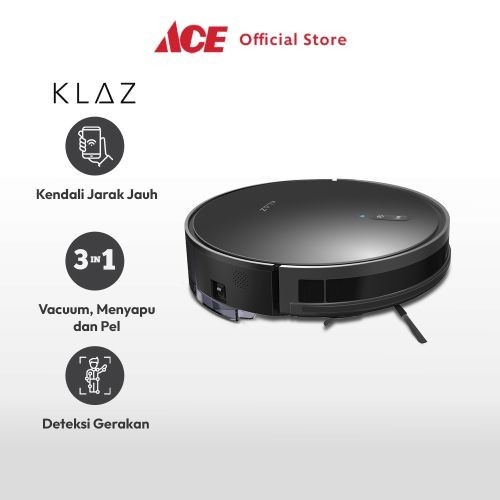 Jual Ace Klaz Pembersih Lantai Robotik Hitam Automatic Floor Cleaner