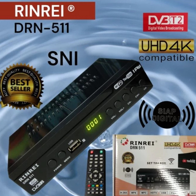 Jual [COD] SET TOP BOX STB TV DIGITAL iOTO OMEGA SNI KOMINFO RECEIVER