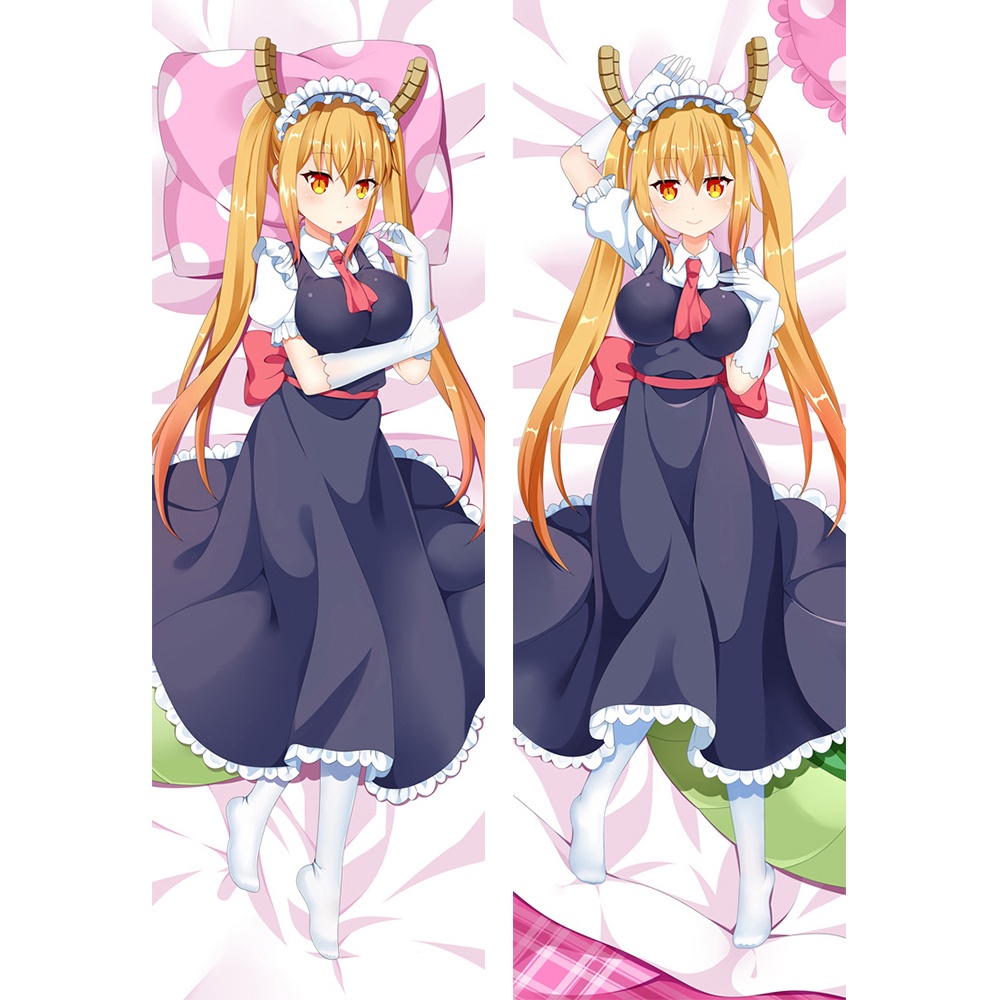 60x180cm Anime Japonés Tohru Miss Kobayashi Dragon Maid Funda De