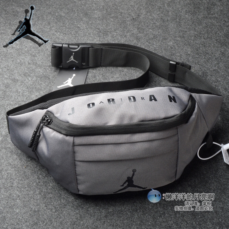 NIKE AJ Air Jordan sling bag letra Logo cintura bolsas inclinadas