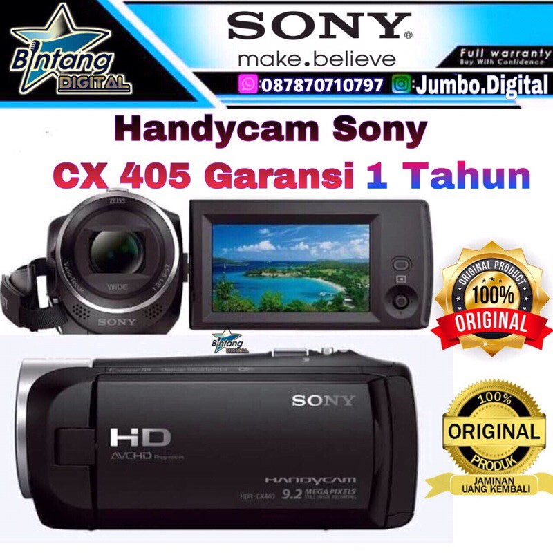 Sony CX405 Sony CX 405 Handycam Sony CX405 Shopee México