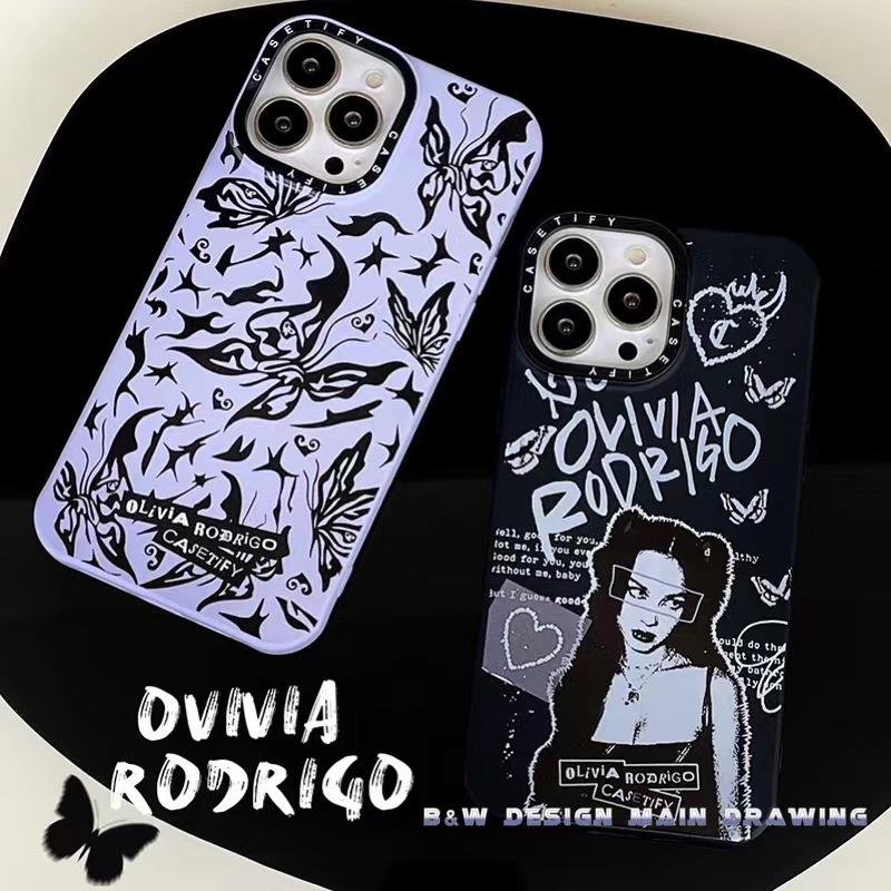 Casetify Olivia rodrigo Butterfly Funda De Silicona Compatible Para