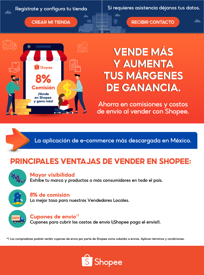 Vende Online 2024 Shopee México