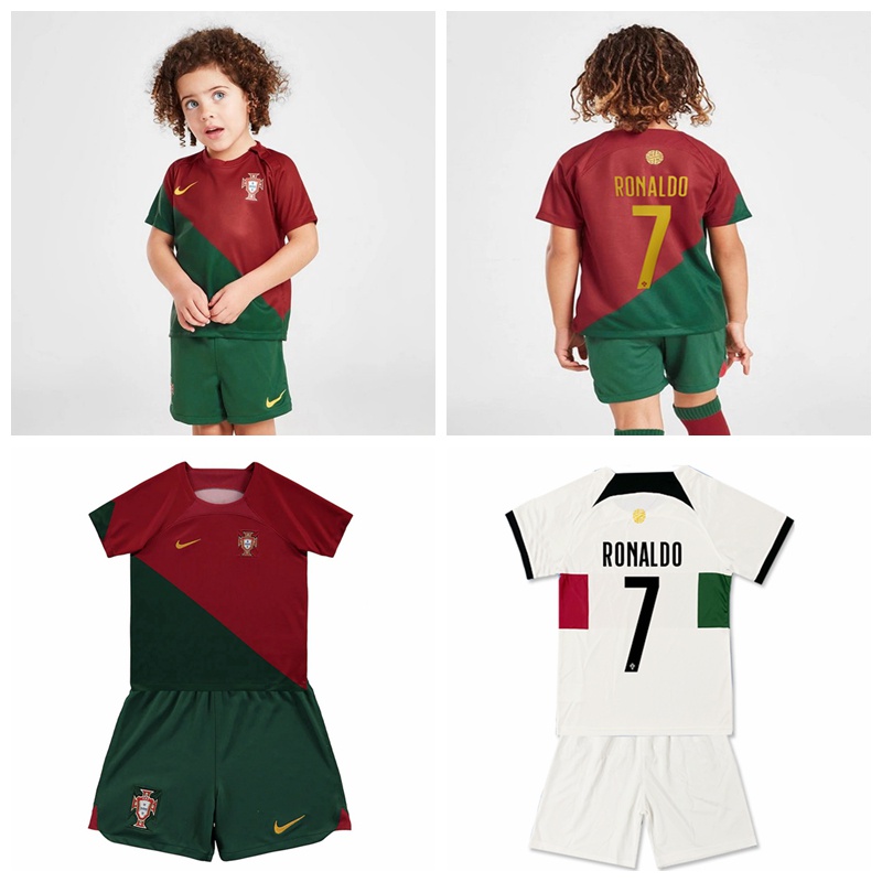 Camiseta Deportiva De Fútbol Cristiano Ronaldo 2022 Copa Del Mundo De
