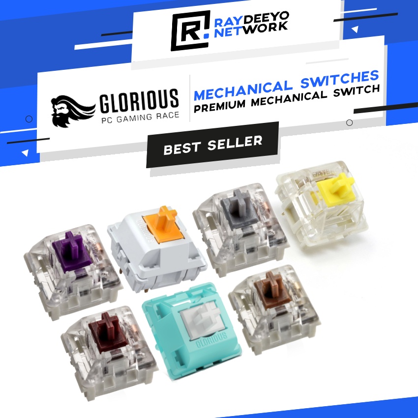 Glorious/Kailh/Gateron Switch (Panda/Lynx/Kailh Copper/Kailh Silver