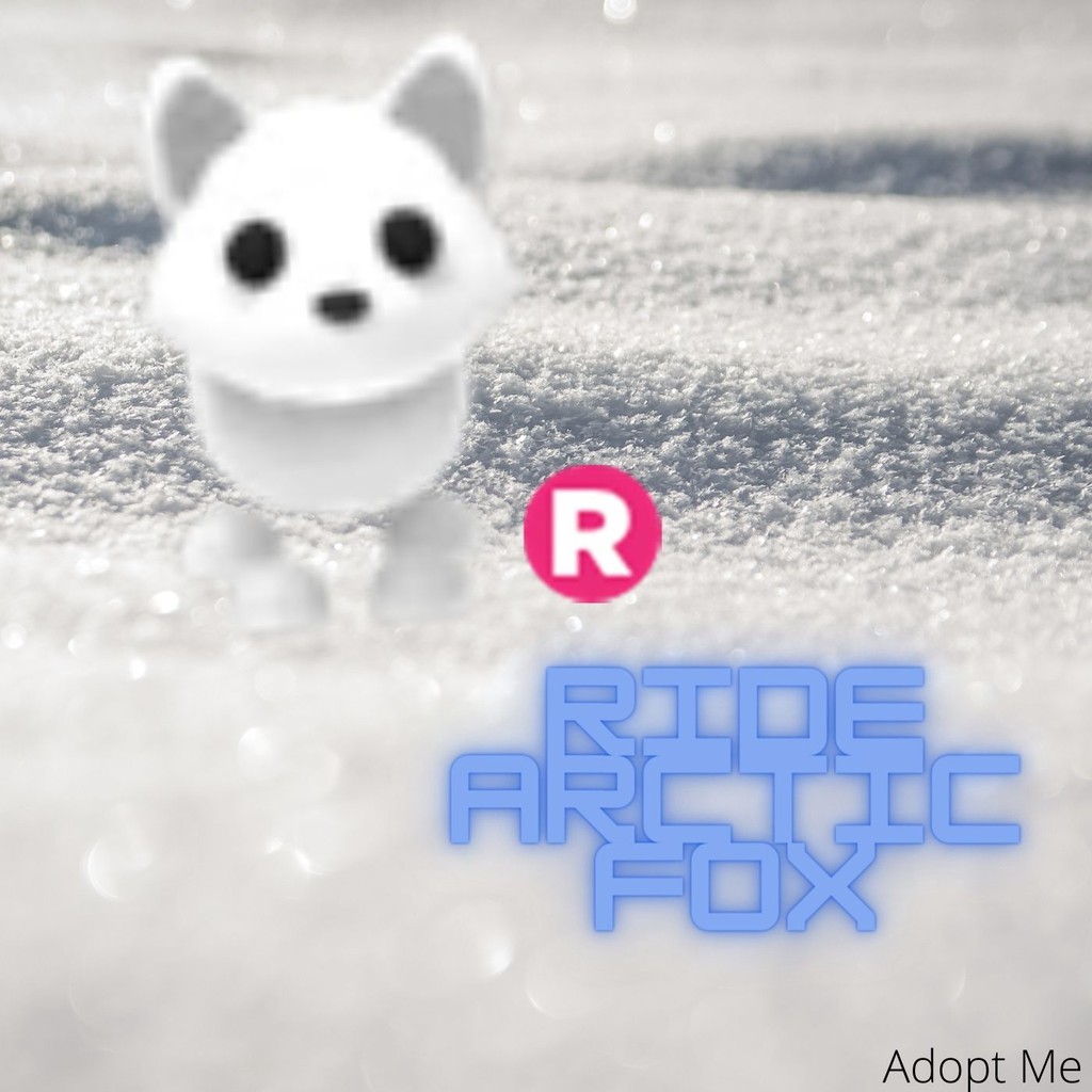 Adopt Me Ride Arctic Fox Shopee Malaysia