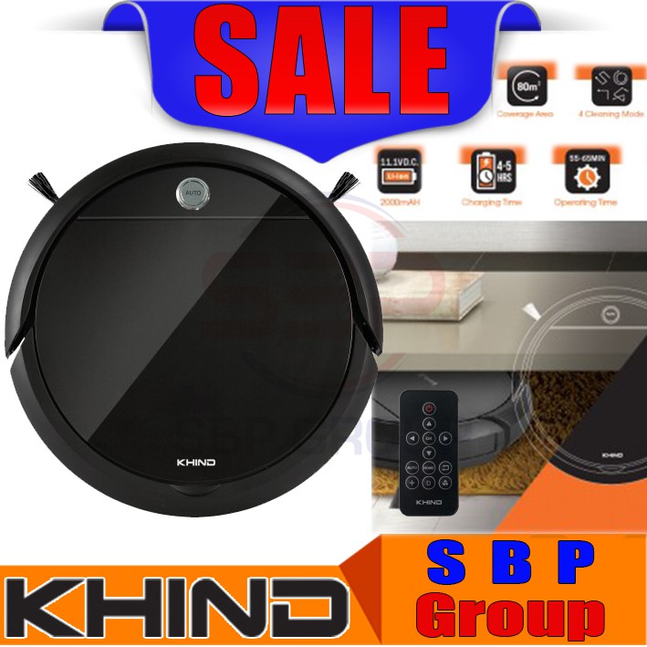 KHIND ROBOTIC VACUUM (PENYAPU ROBOT) VC9X6A Shopee Malaysia