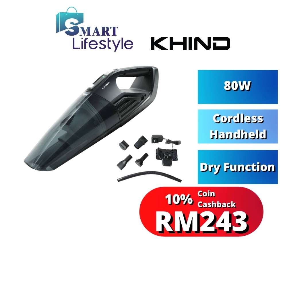 Khind Cordless Vacuum Cleaner VC9678/VC9678MS Shopee Malaysia