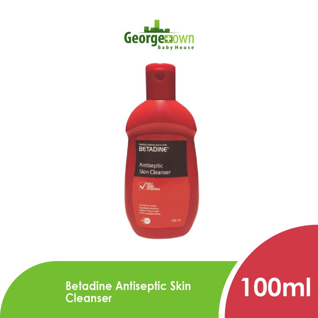 Betadine Antiseptic Skin Cleanser 100ml (GTG) Shopee Malaysia