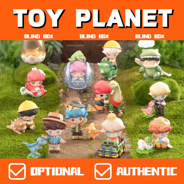 [TOY POP MART Popmart ART TOY DIMOO JURASSIC WORLD Series Blind