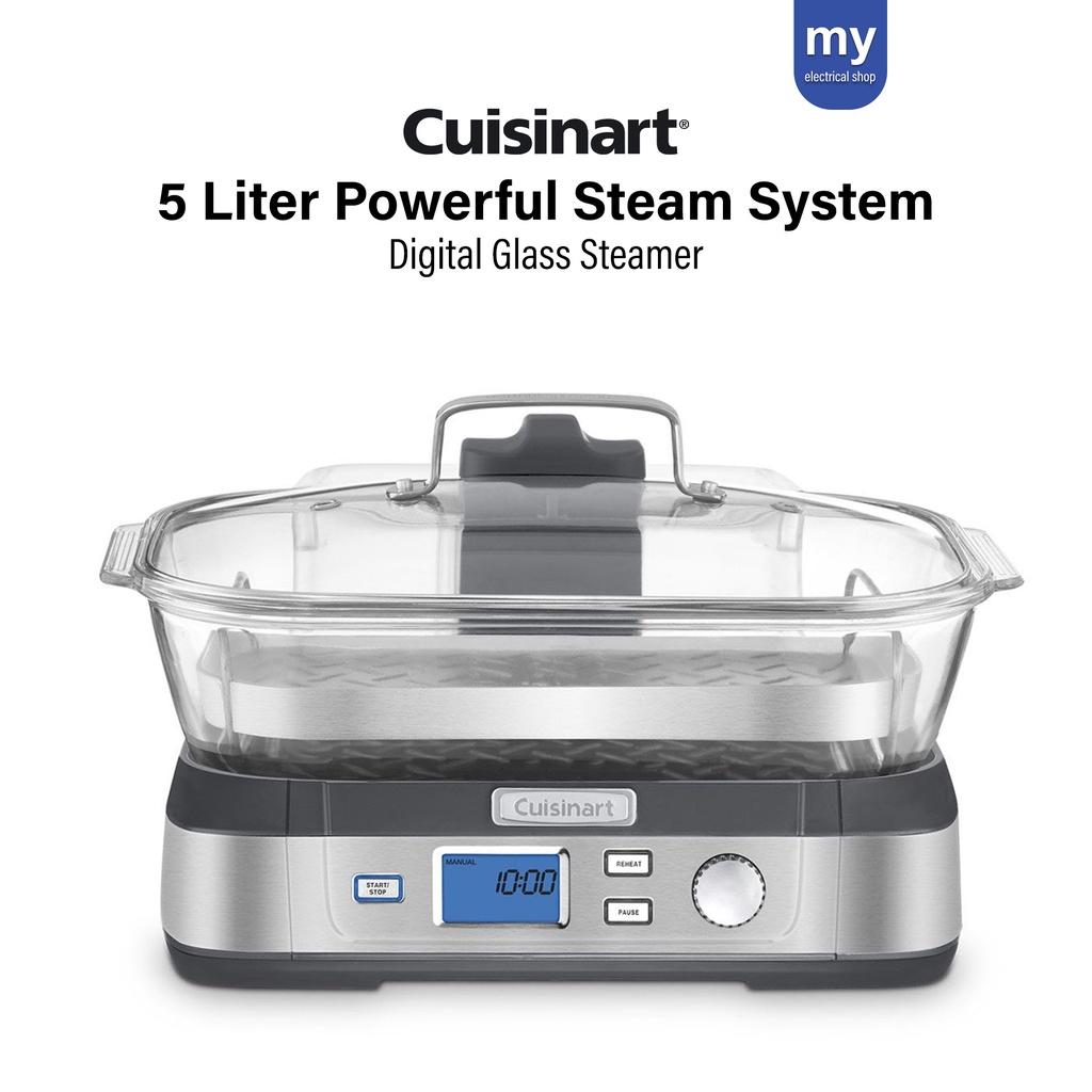 Cuisinart Food Steamer STM1000 Cookfresh Digital Glass Steamer STM