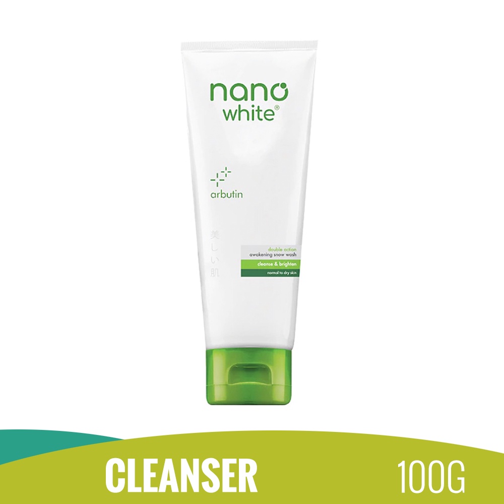 Nanowhite Awakening Snow Wash Cleanser (100g) Shopee Malaysia
