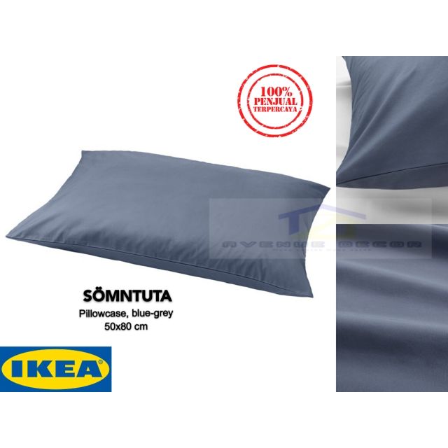 🔥READY STOCK🔥🔥IKEA Pillowcase, bluegrey, 50cm x 80cm Shopee Malaysia